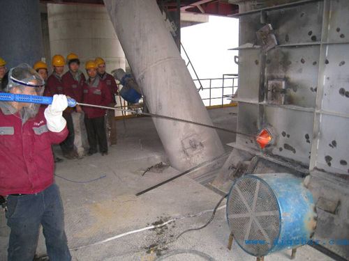 水泥廠窯尾去皮、窯尾除皮、除結(jié)皮結(jié)蛋高壓清洗機